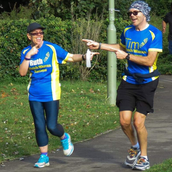 Slimming World marathon runners Tim and Ruth