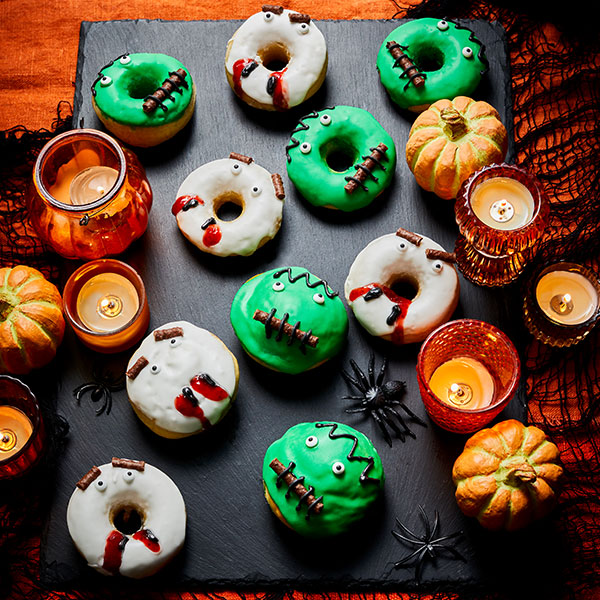 Slimming World Halloween doughnuts