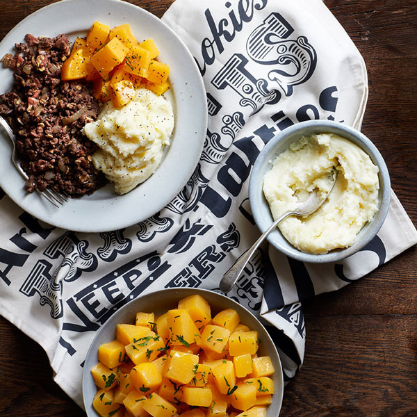 Slimming World haggis neeps and tatties